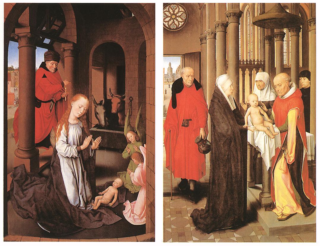 MEMLING, Hans Scenes from the Passion of Christ (left side) sg